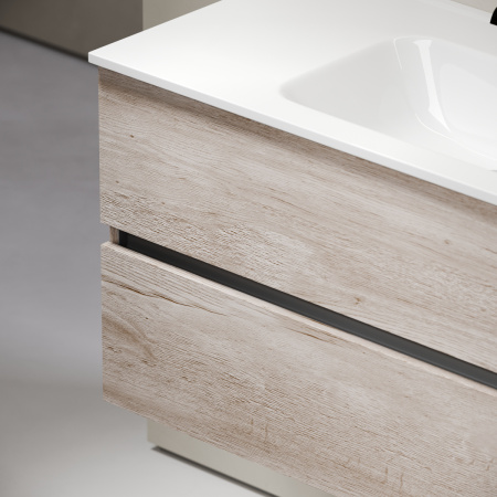 Тумба под раковину Sancos Urban UR100EG 100х50 подвесная цвет коричневый